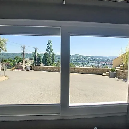 Condrieu, Le Chatillon Au Coeur Du Vignoble Belle Vue Sur Vallee Du Rhone Exterior foto