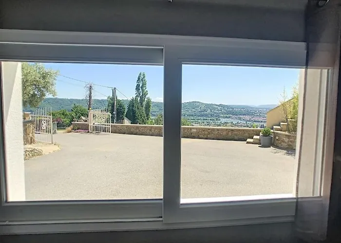 Condrieu, Le Chatillon Au Coeur Du Vignoble Belle Vue Sur Vallee Du Rhone